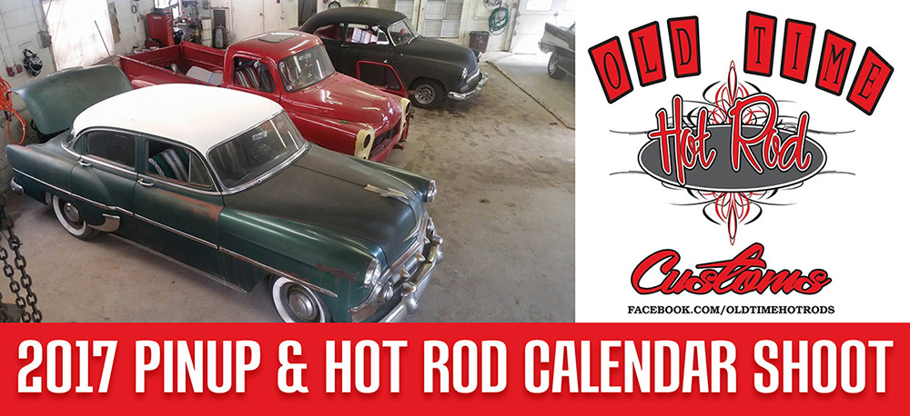Old Time Hot Rod and Customs Calendar Shoot