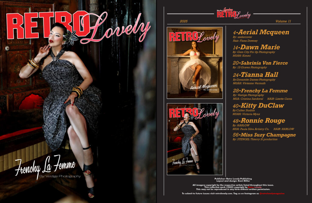 2025 Retro Lovely VOL-11, Featuring Frenchy La Femme Cover