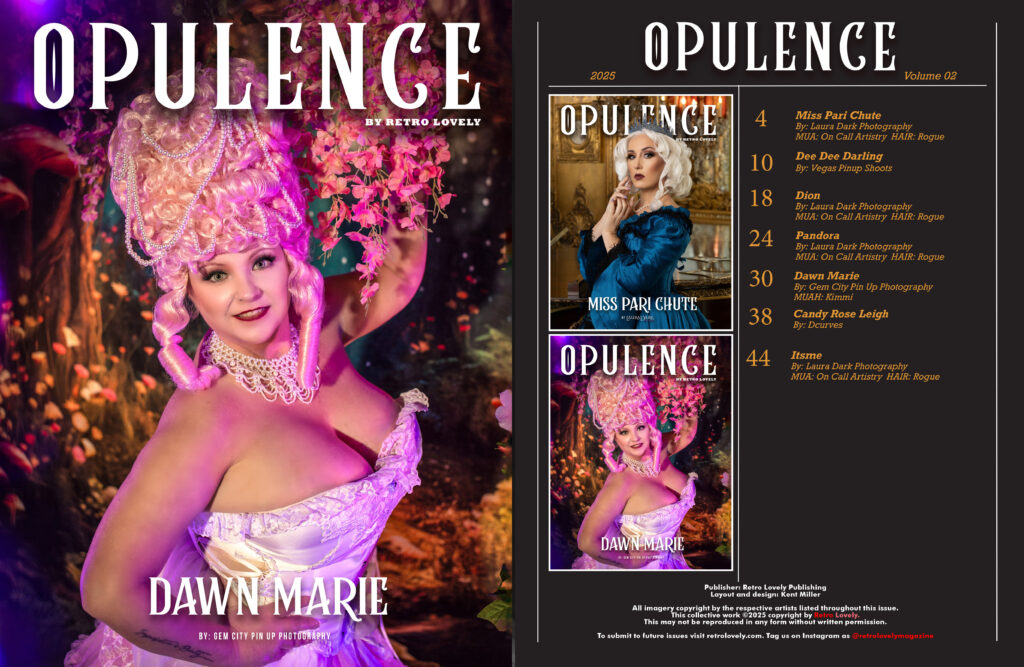 2025 Retro Lovely Opulence VOL-02 Dawn Marie Cover